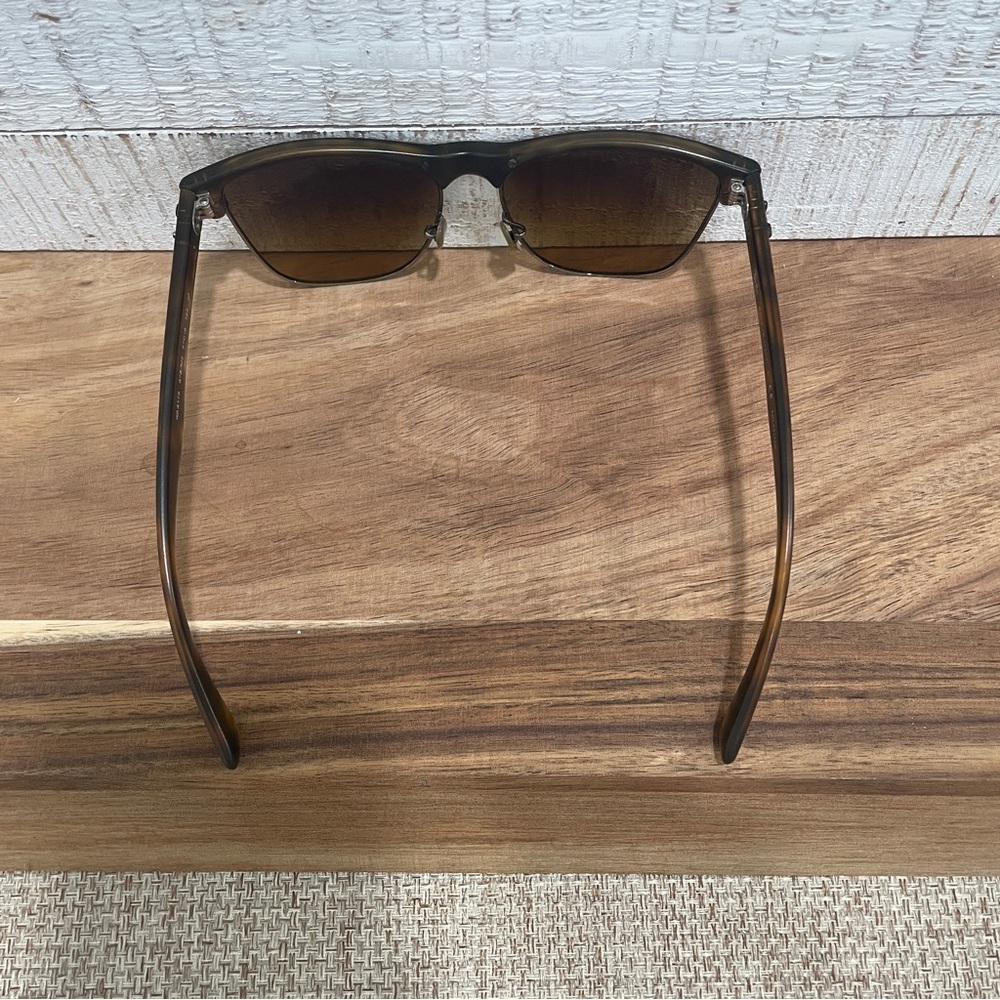 RAY BAN Clubmaster RB4175 Matte Havana Oversized Square Oval Sunglass 57-16-145 - Picture 12 of 16